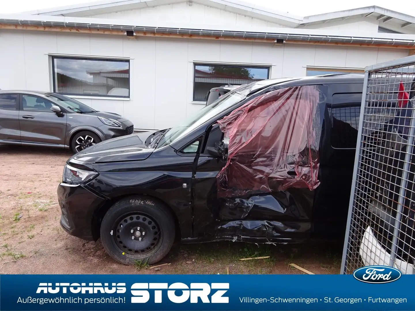 Ford Transit Connect Trend L2 Kasten UNFALL|TAGESZULASSUNG| Negro - 2