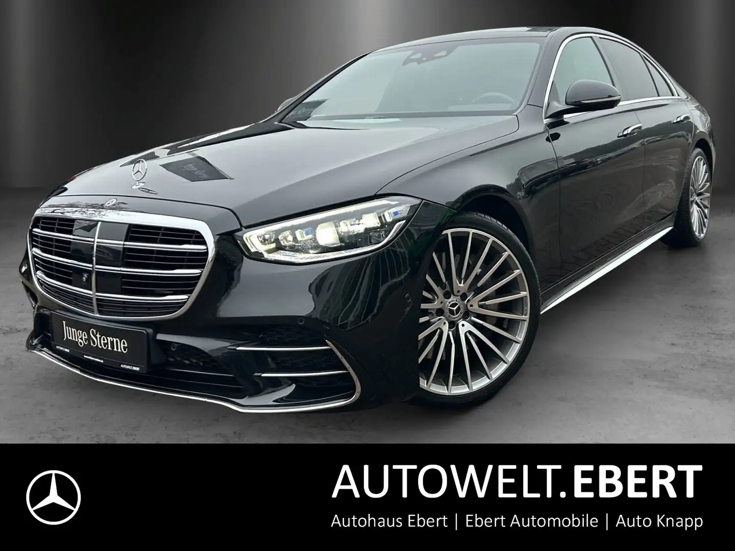 Mercedes-Benz S 350 S350d AMG Pano DISTRO 4xMemo AIRMATIC Burme 360° Nero - 1