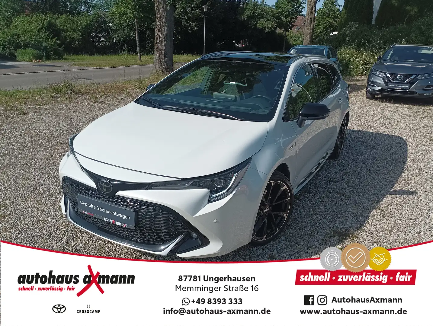 Toyota Corolla 2.0 Hybrid Touring Sports GR Sport Blanc - 1