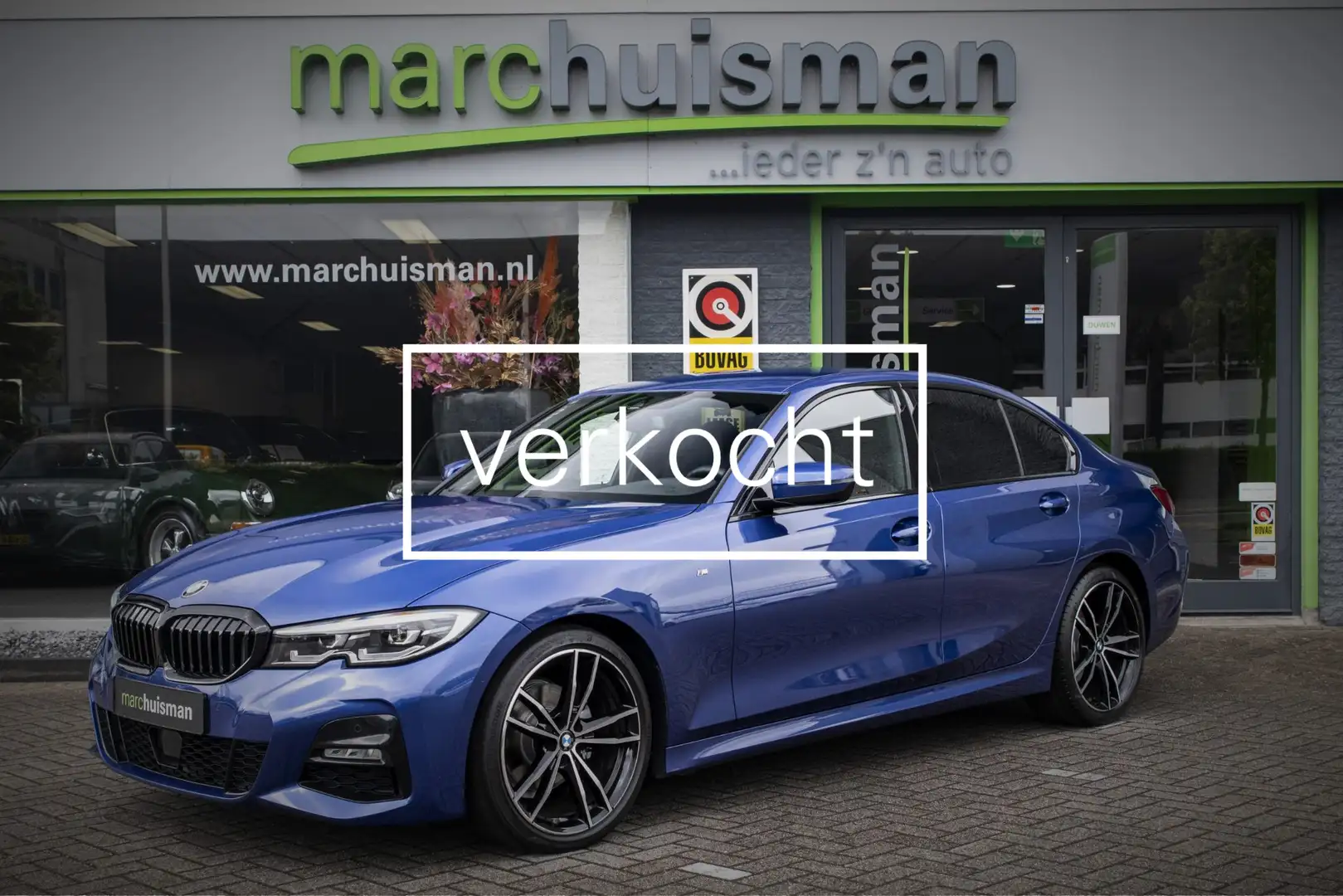 BMW 320 3-serie 320i High Executive / M-SPORT / ADAPTIVE C Blu/Azzurro - 1