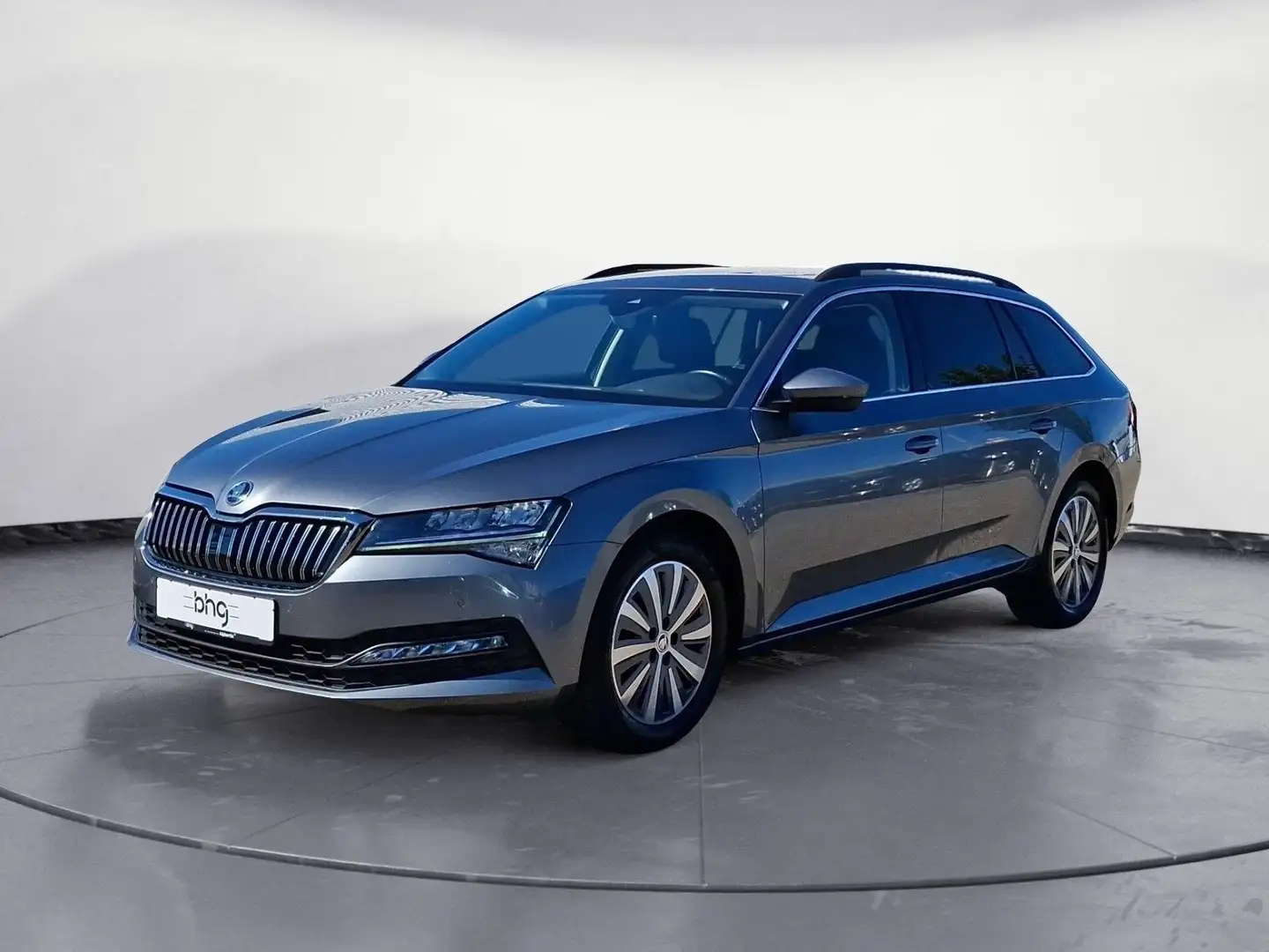 Skoda Superb Combi 2.0 TDI DSG Ambition AHK ACC-Front- Grau - 2