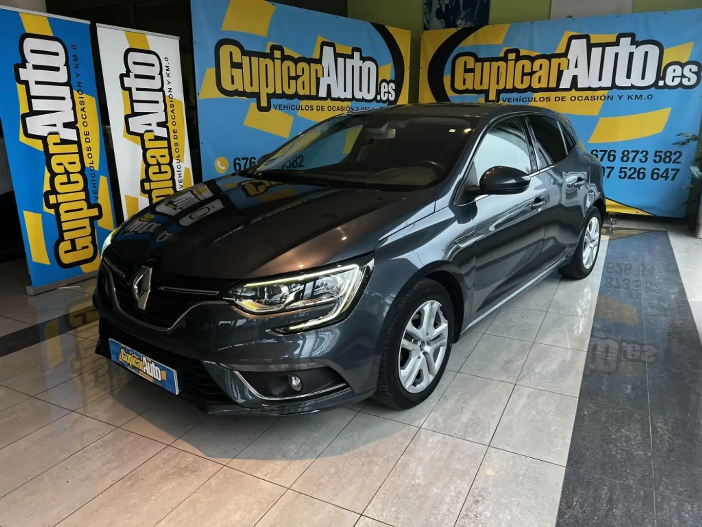Renault Megane 1.5dCi Blue Business 70kW Gris - 1