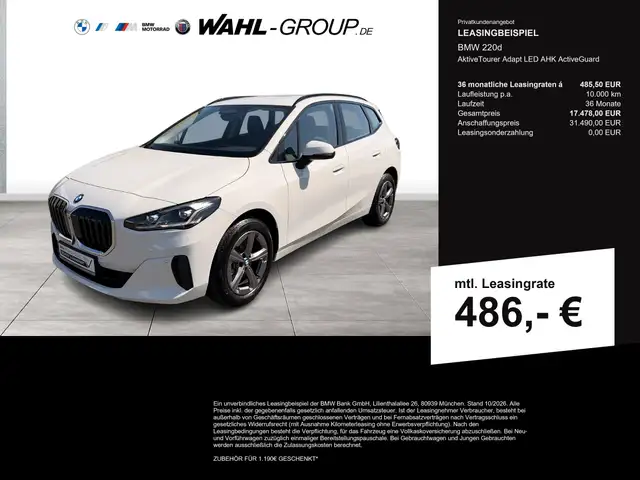 Bmw 220 d AktiveTourer Adapt LED AHK ActiveGuard
