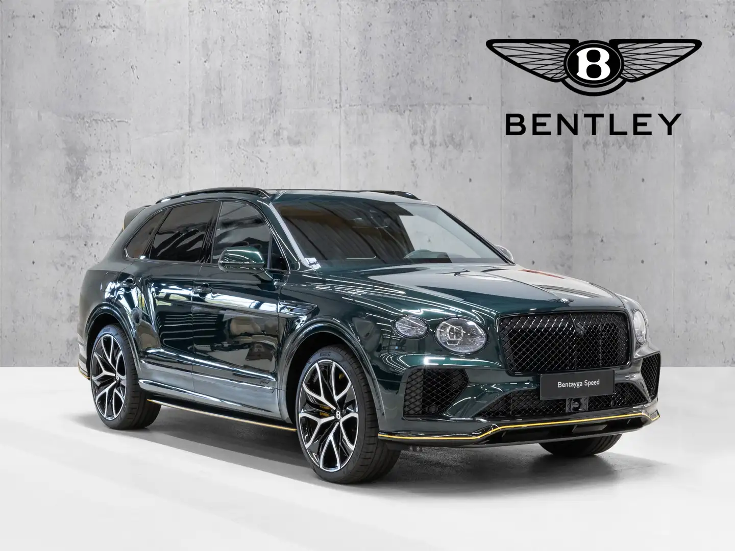 Bentley Bentayga Speed Akrapovic Exhaust, Parking Heater Grün - 1