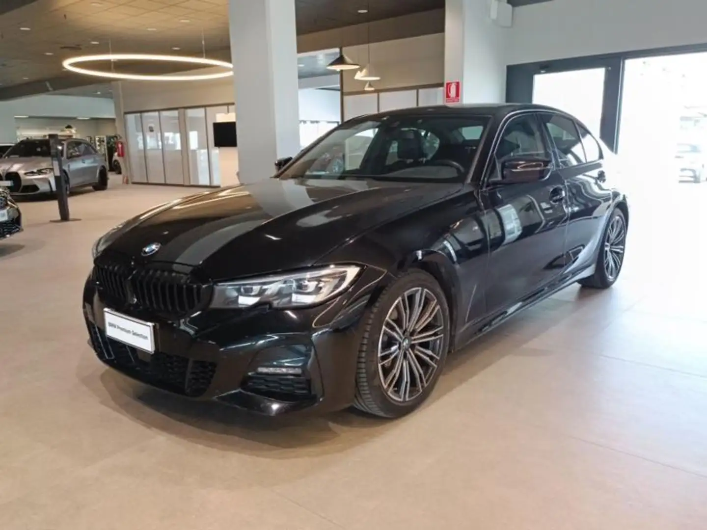 BMW 320 d mhev 48V Msport auto Nero - 1