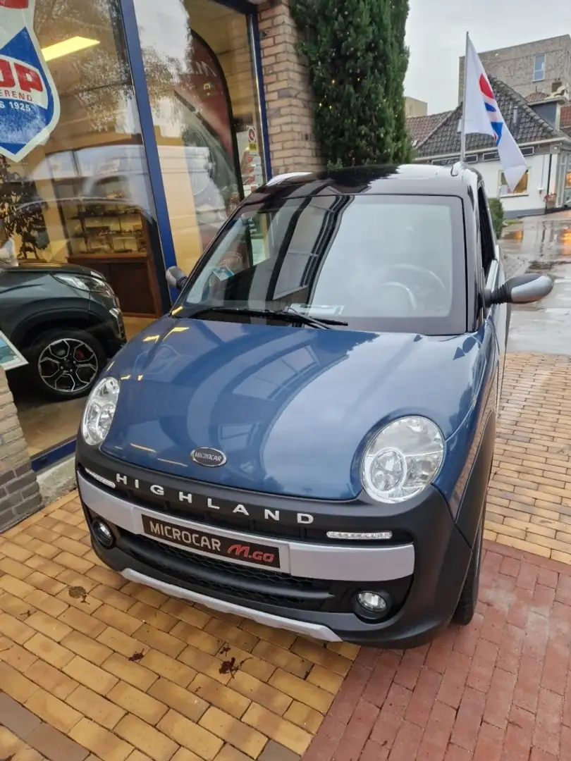 Microcar M.Go 3 PREMIUM HIGHLAND DCI Blau - 2