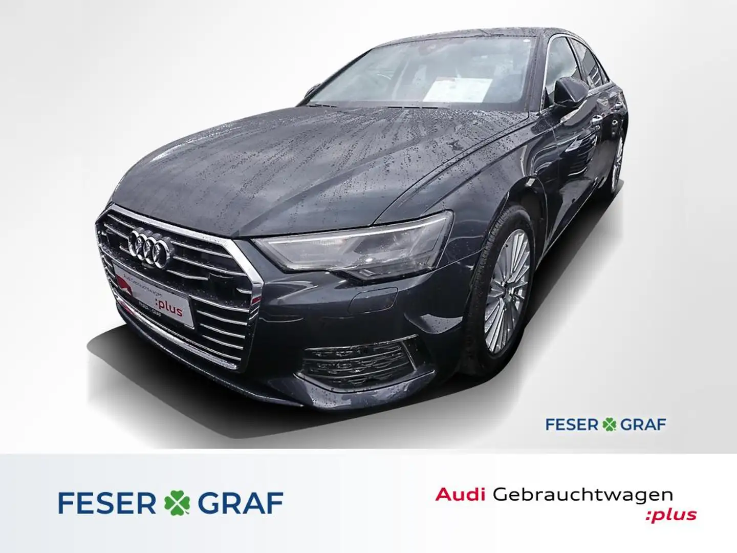 Audi A6 Lim design 35 TDI S tronic Leder,Navi,ACC,18" Gris - 1