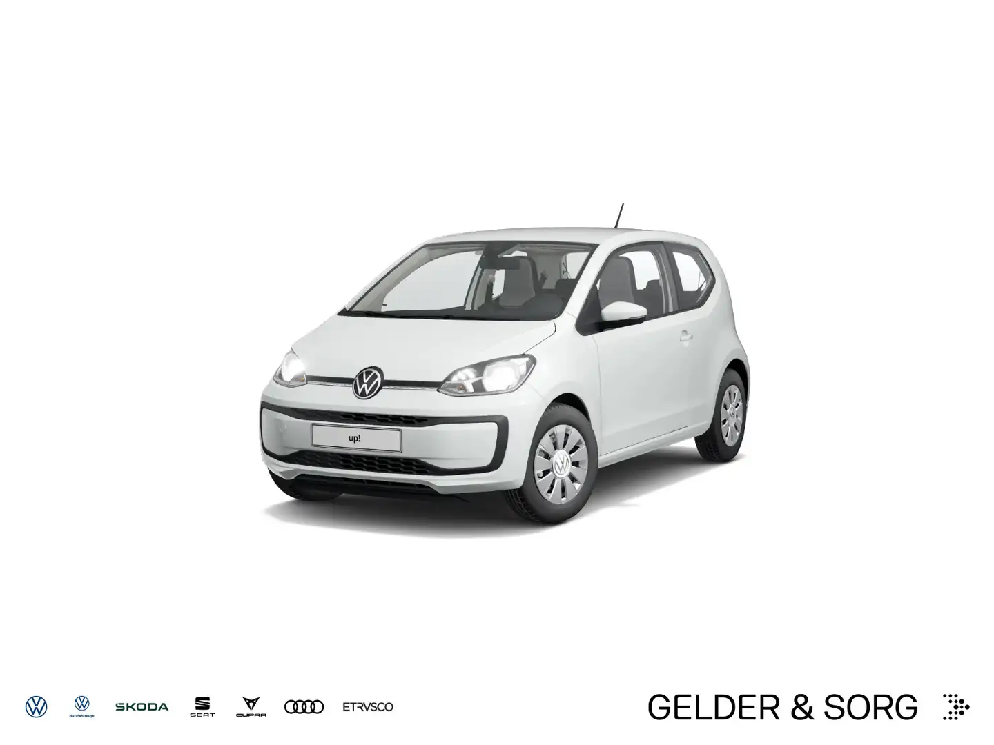 Volkswagen up! 1.0 MPI DAB*Fensterheber vorn elek.*Klima Weiß - 1