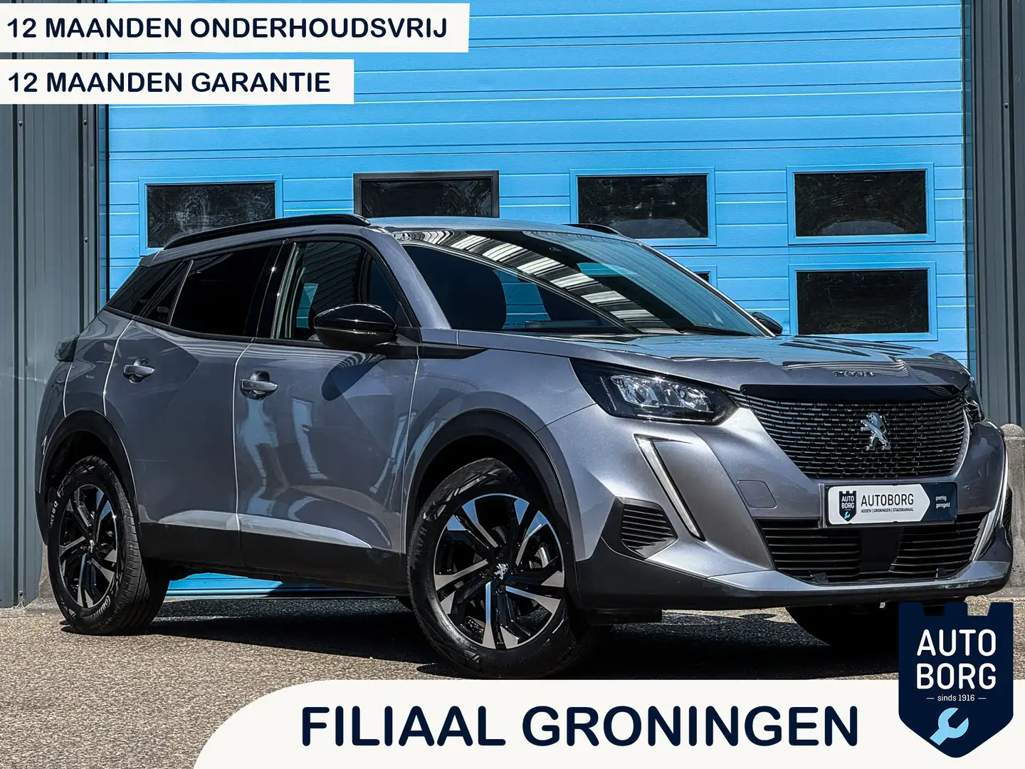 Peugeot 2008 1.2 Allure Automaat GRATIS Afleverpakket! | Apple Grijs - 1