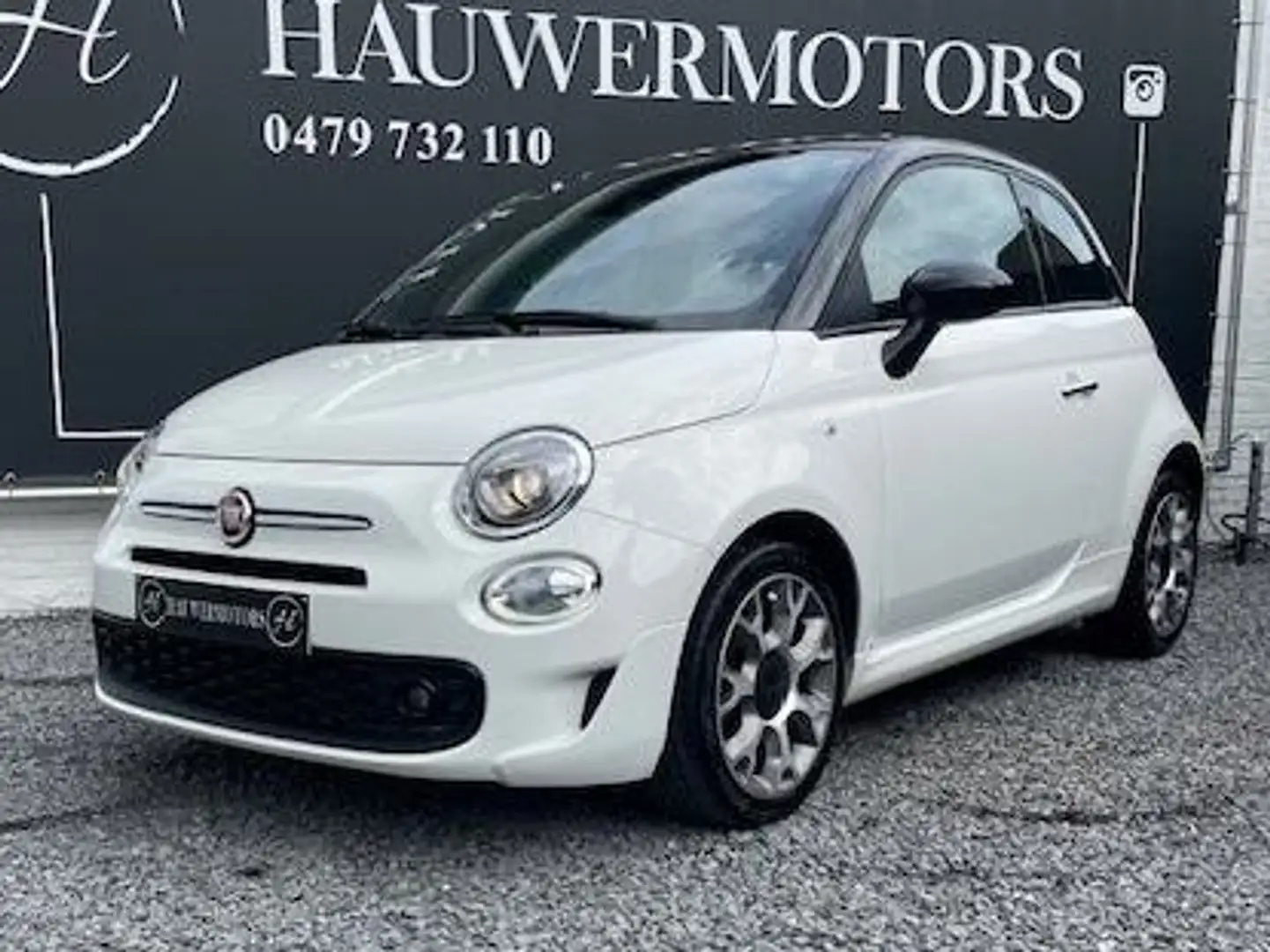 Fiat 500 1.0i MHEV Rockstar Wit - 1