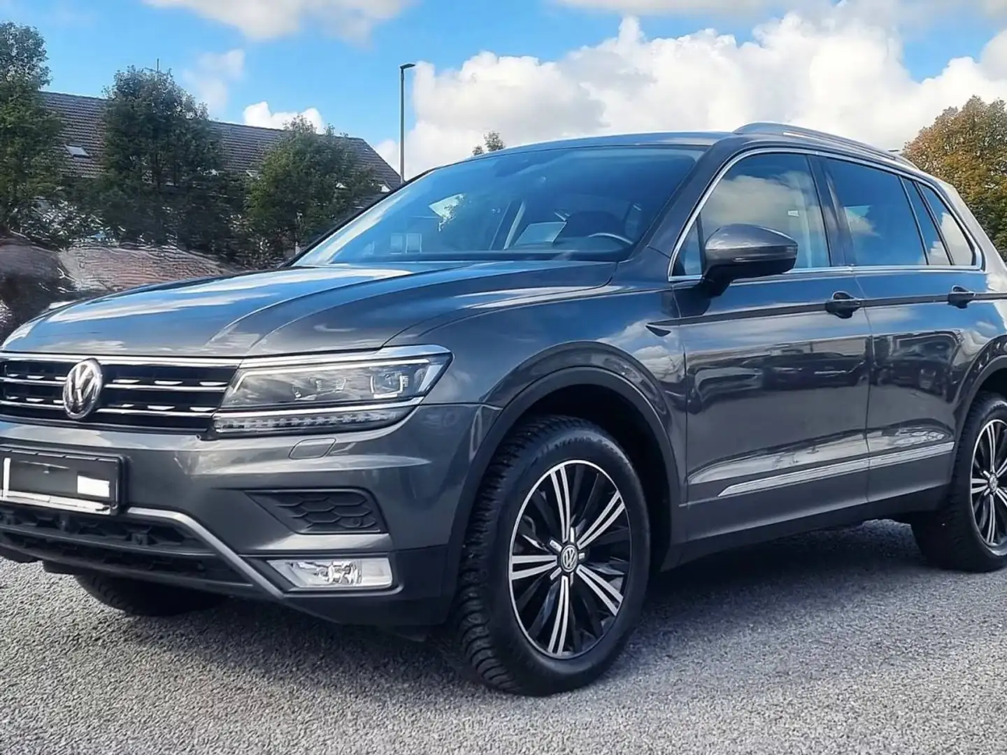 Volkswagen Tiguan II 2.0 BI-TDI 240ch BlueMotion Technology Carat Exclusive 4Motion DSG7 Gris - 1