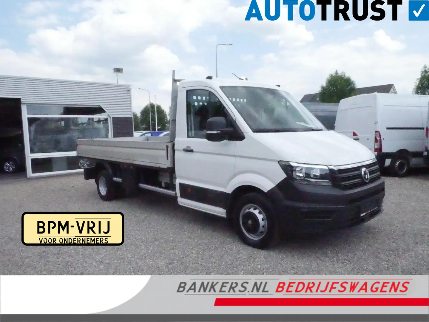Volkswagen Crafter 2.0 TDI 120PK, L4, Dubbel lucht, Trekhaak 3.500KG, Wit - 1