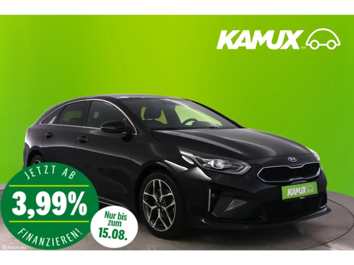 Kia ProCeed / pro_cee'd 1.5T-GDI Kombi GT Line+LED+NAVI+PANO+PDC Schwarz - 1