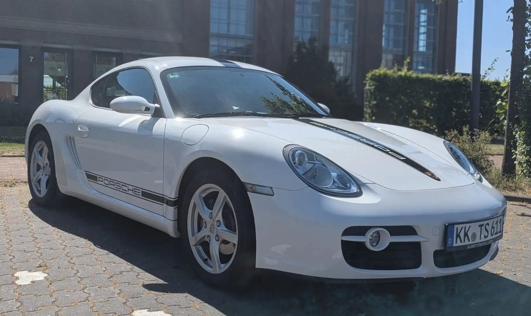 Porsche Cayman Weiß - 1