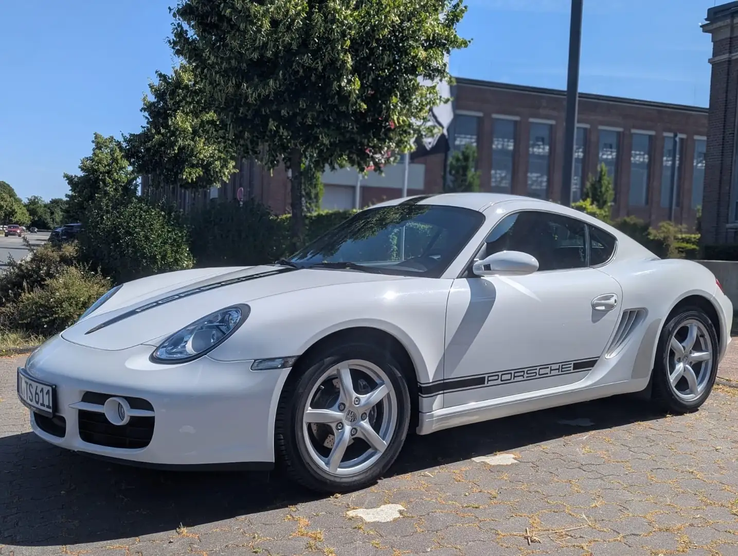 Porsche Cayman Weiß - 2