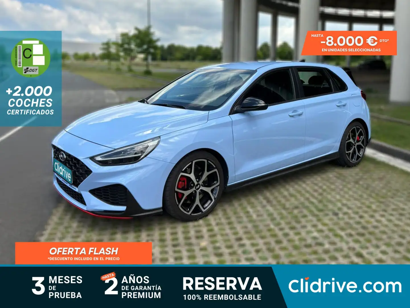 Hyundai i30 2.0 TGDI N 250 Azul - 1