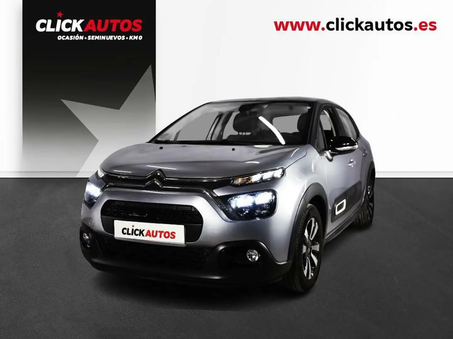 Citroen C3 1.2 PureTech S&S Feel Pack 83 Gris - 1