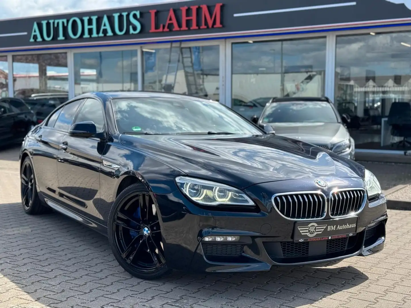 BMW 640 d"M-SPORT-AUTOMATIC"HEAD-UP*AMBIENTE*LED*VIRT Negro - 1