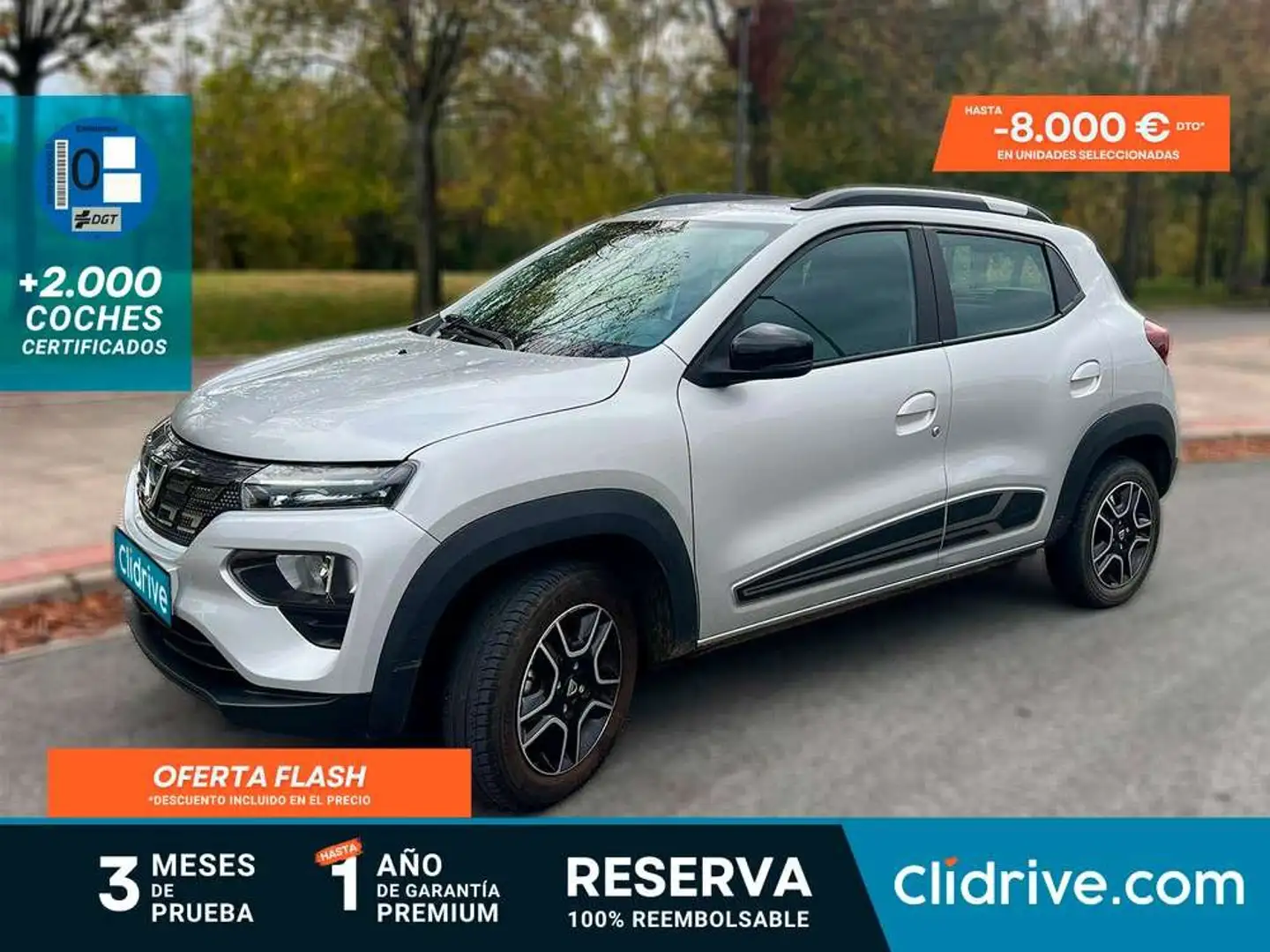 Dacia Spring Comfort Plus Electric 33kW (45CV) Gris - 1