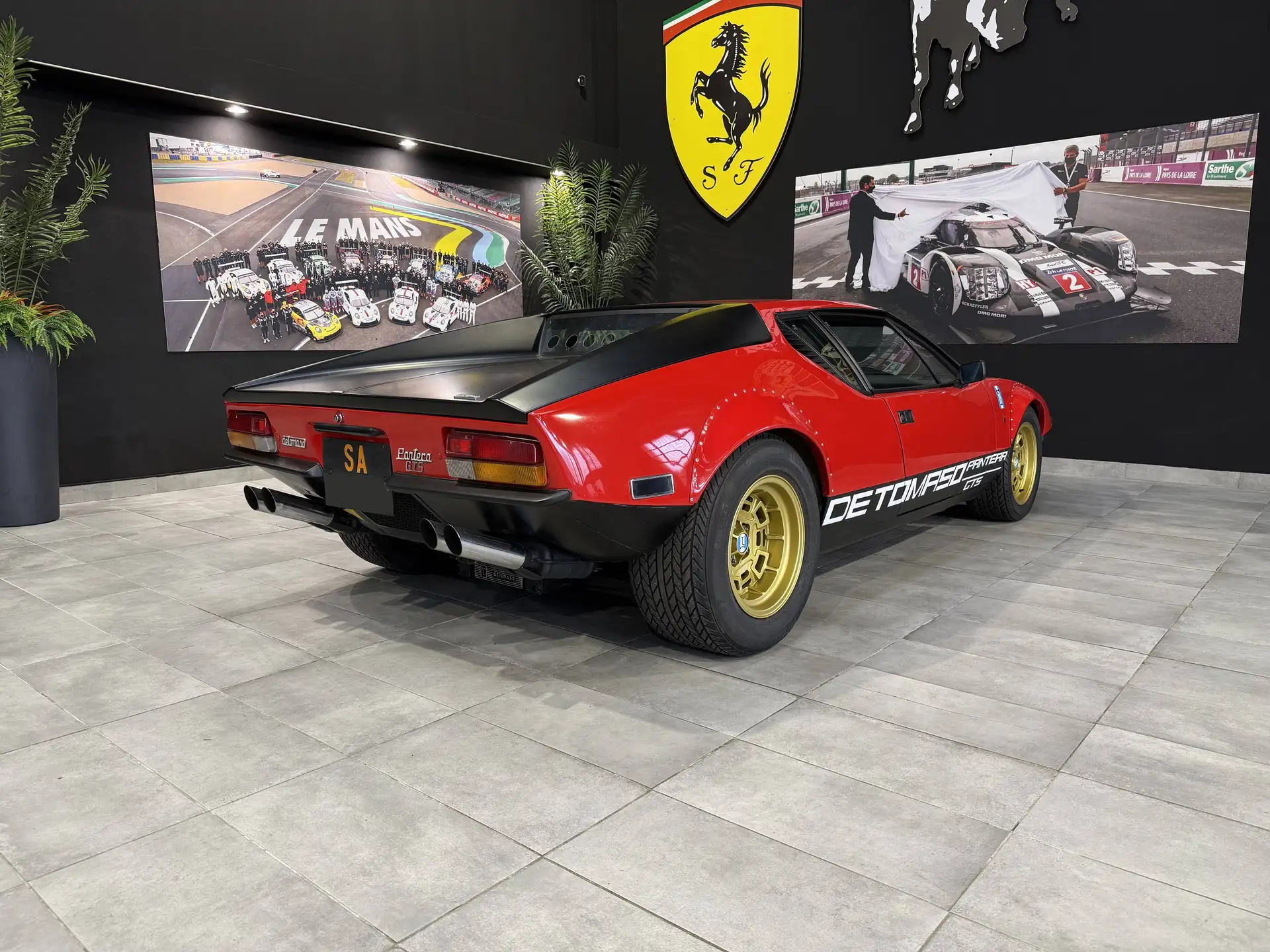 De Tomaso Pantera 1975 빨강 사진 5