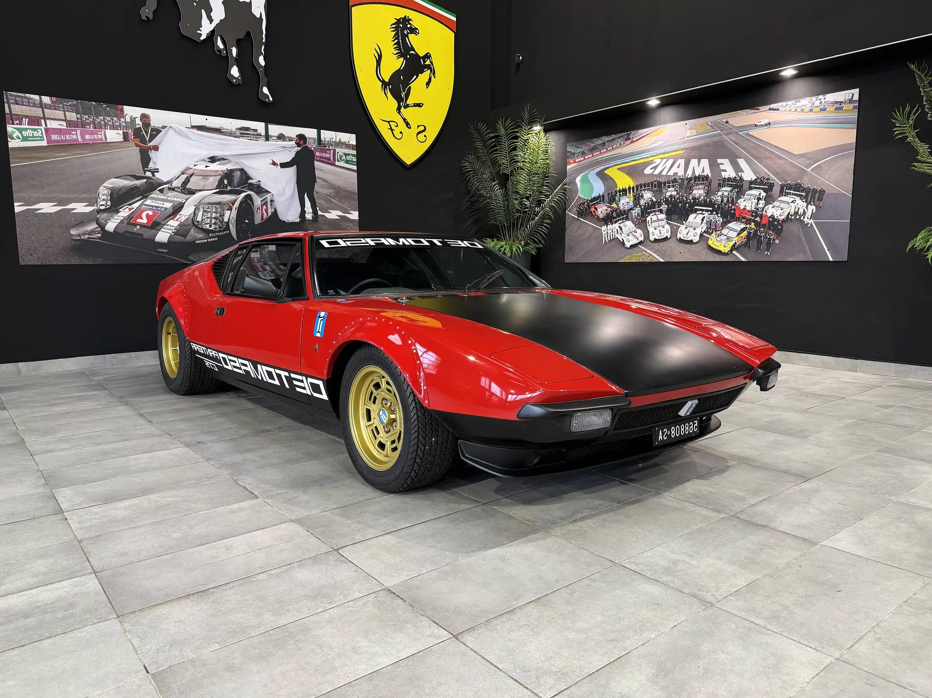 De Tomaso Pantera 1975 빨강 사진 3