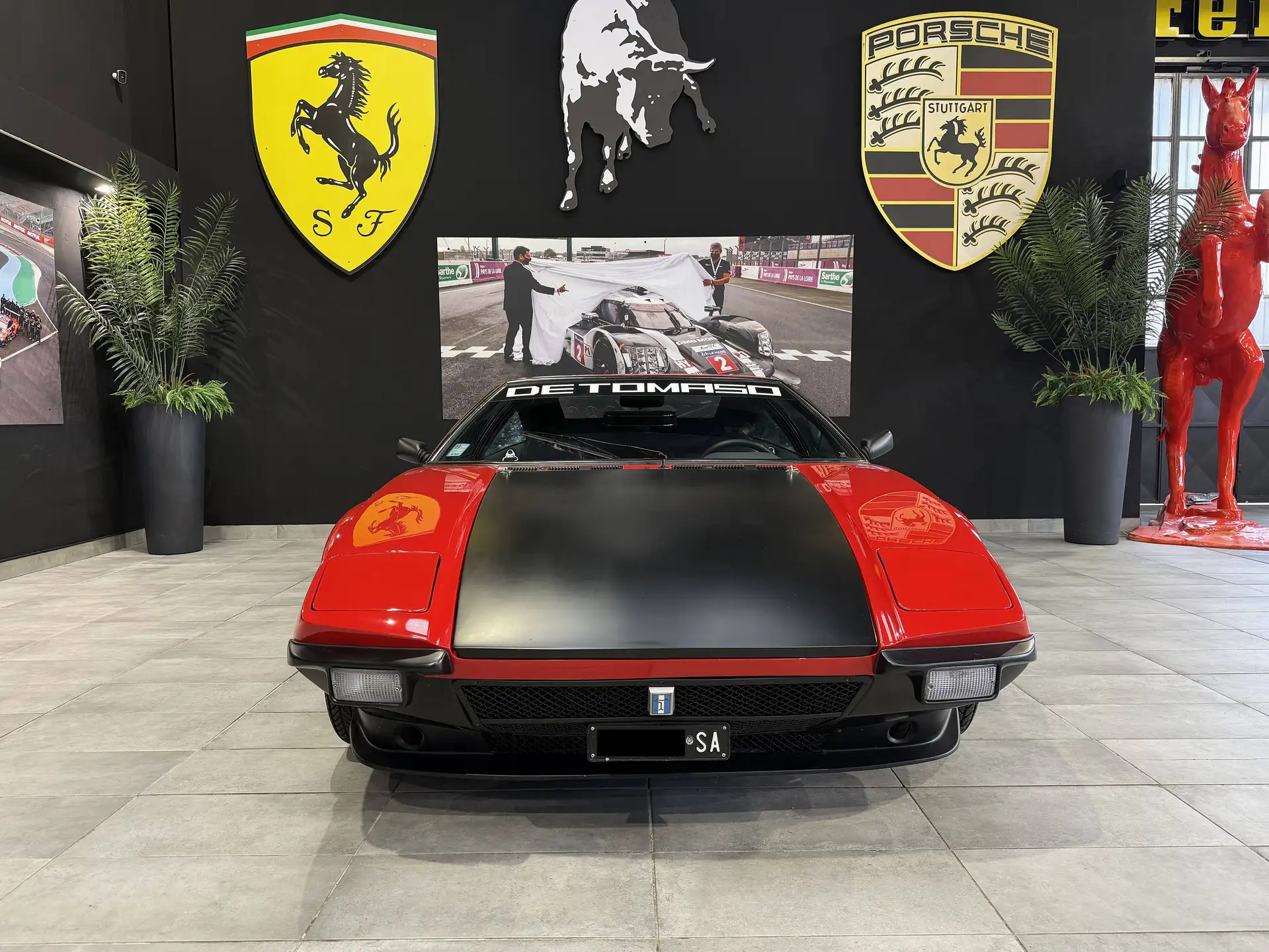 De Tomaso Pantera 1975 빨강 사진 2