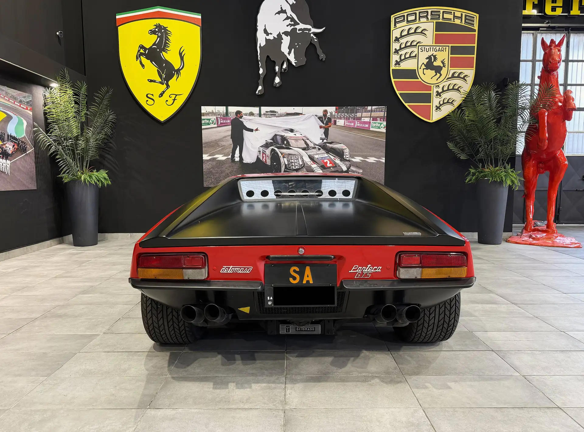 De Tomaso Pantera 1975 빨강 사진 6