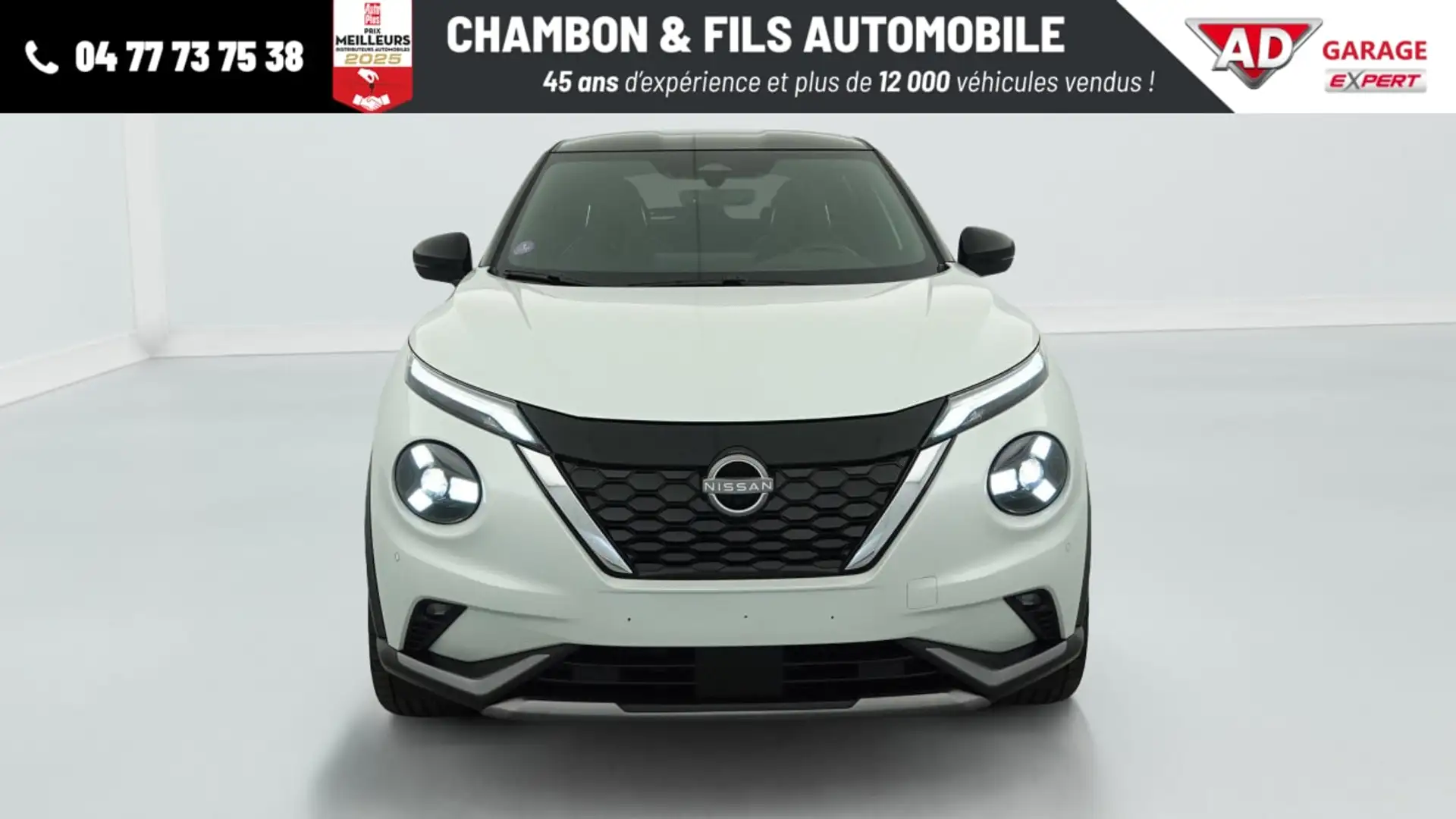 Nissan Juke HYBRID 143 N-Design Blanc - 2