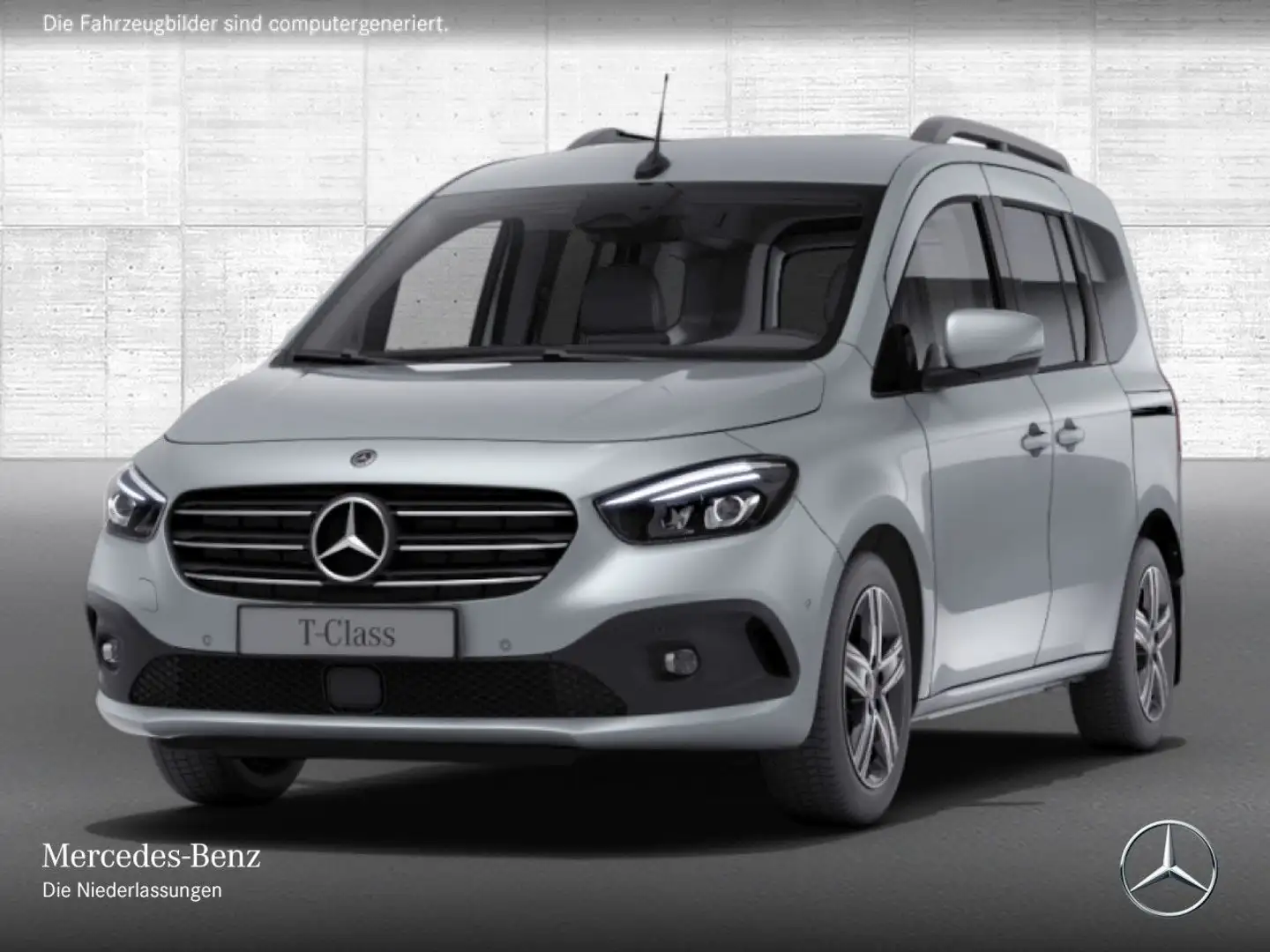 Mercedes-Benz T-Class T 180 EDITION+PROGRESSIVE+Klimaautom+Navi+PTS+DAB Silber - 2