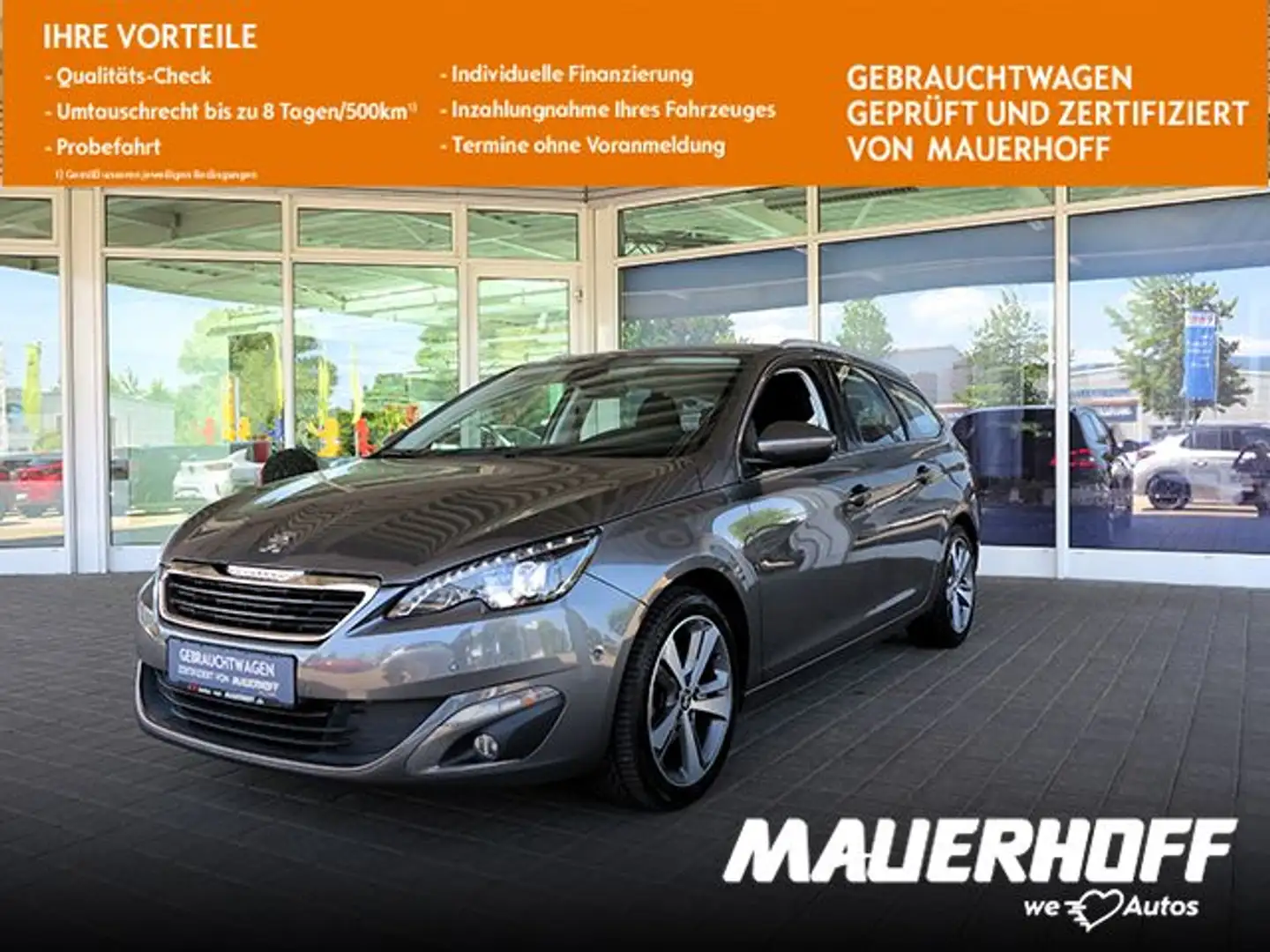 Peugeot 308 SW Allure Grau - 1