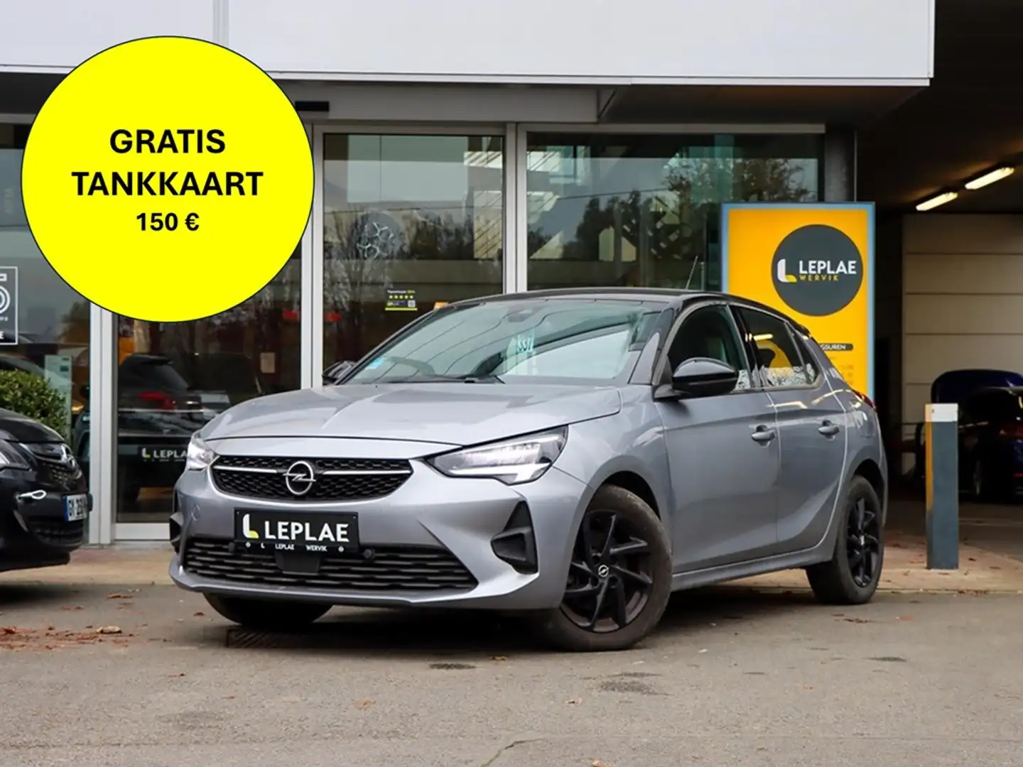 Opel Corsa GS 1.2T|AUTOMAAT|130 PK|CARPLAY|AIRCO|2 JAAR GARAN Grijs - 1