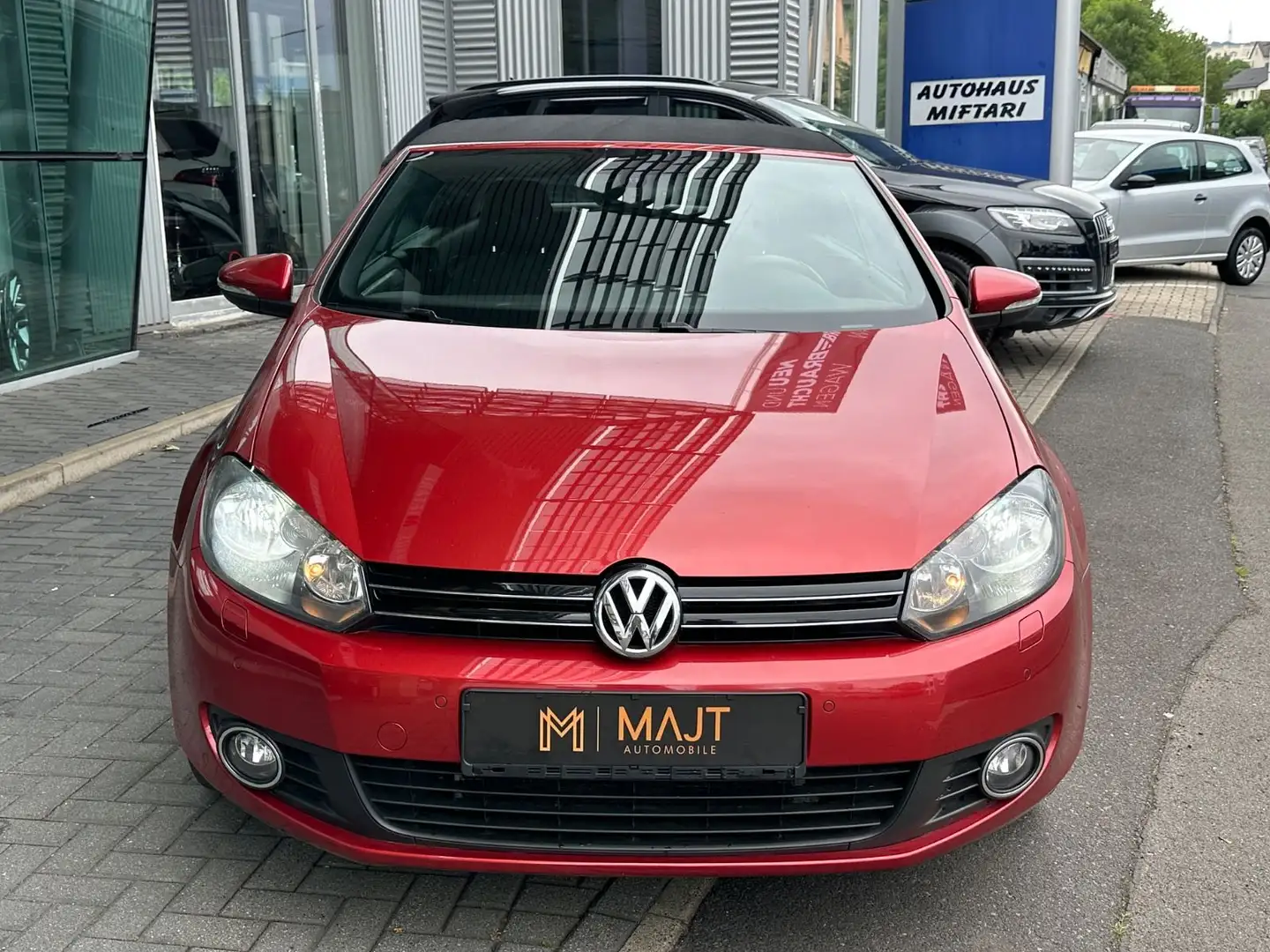 Volkswagen Golf VI Cabriolet Xenon Navi SHZ PDC Tempo AHK Rot - 2