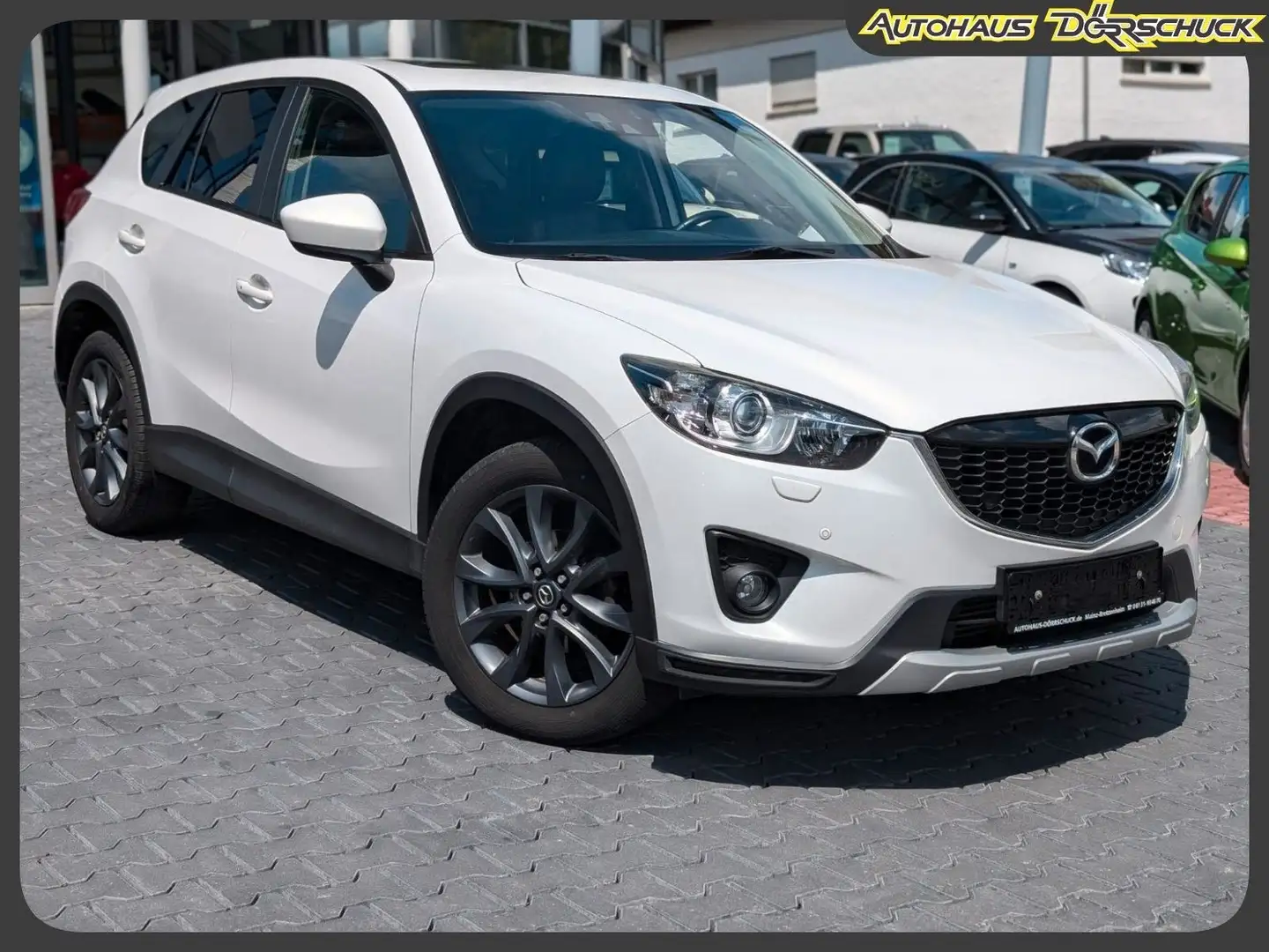 Mazda CX-5 Sports-Line AWD AHK. RFK. Schiebedach. Navi Weiß - 1