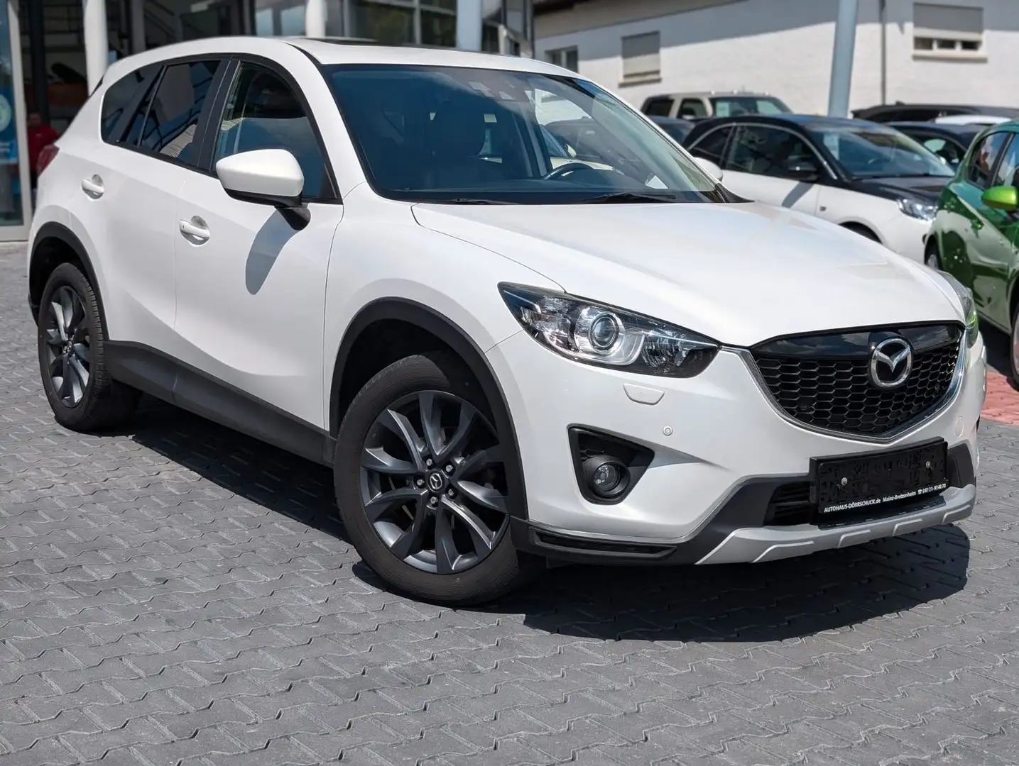 Mazda CX-5 Sports-Line AWD AHK. RFK. Schiebedach. Navi Weiß - 2