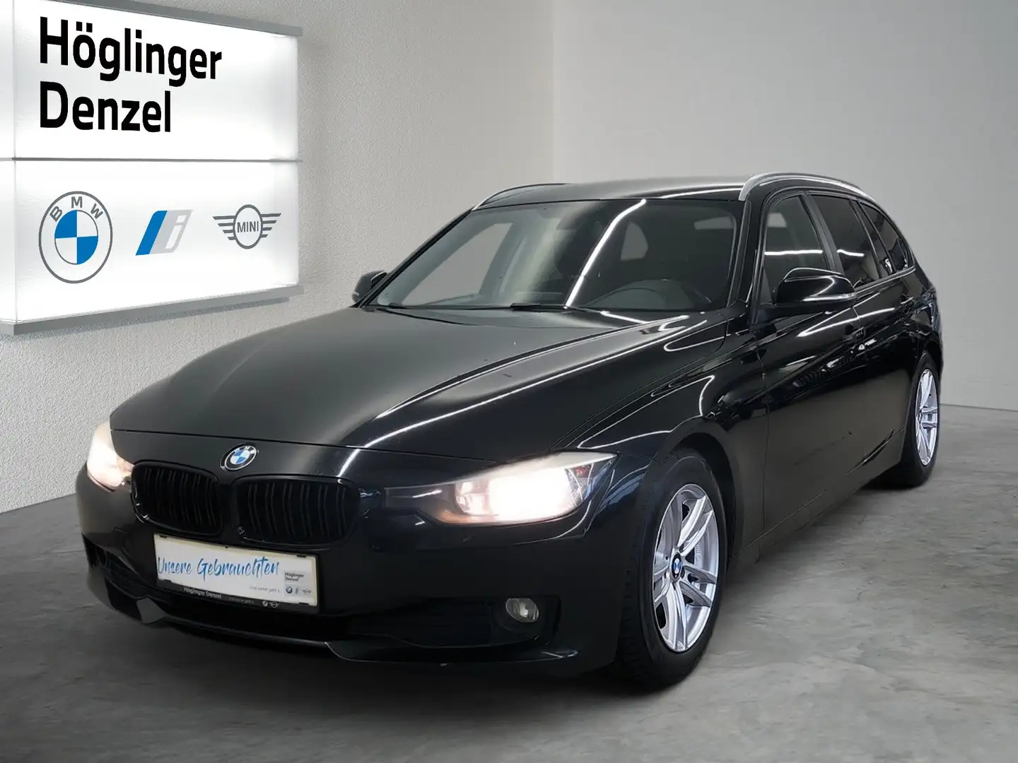 BMW 318 d Schwarz - 1