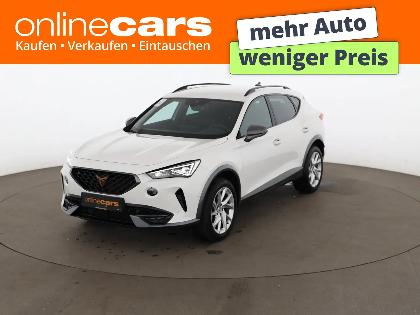 CUPRA Formentor 2.0 TDI LED RADAR NAVI R-CAM ASSIST PDC Weiß - 1