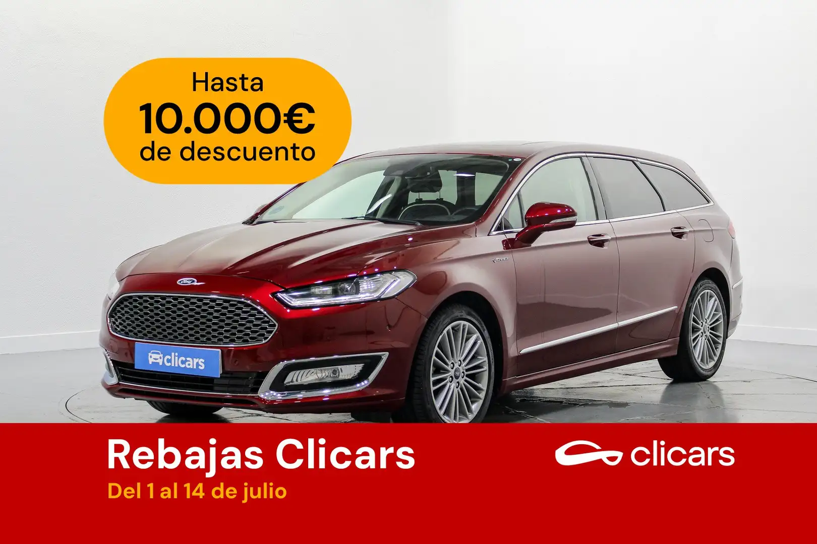 Ford Mondeo Vignale SB 2.0TDCI PowerShift 180 Rojo - 1