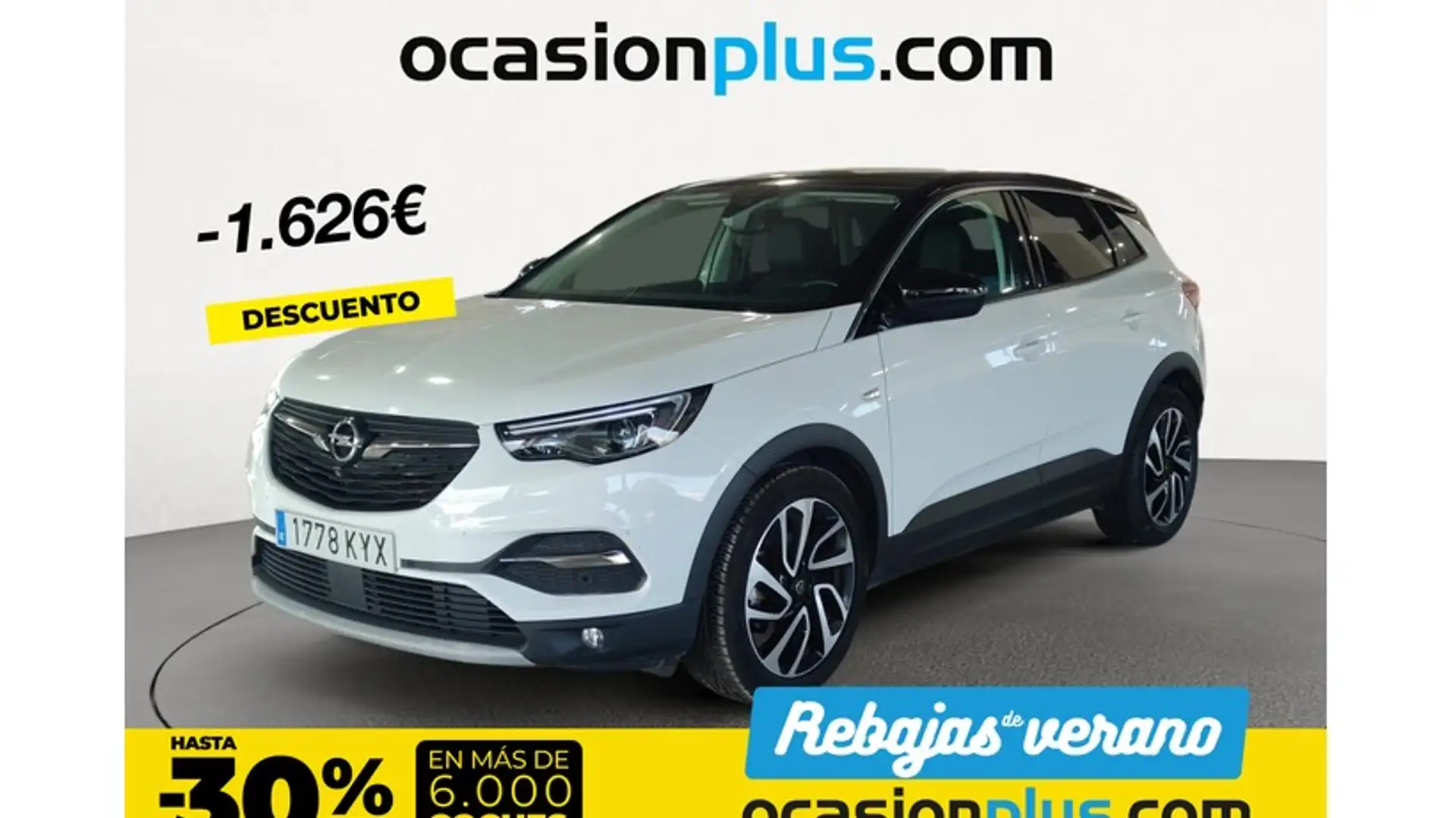 Opel Grandland X 1.6T S&S Ultimate Aut. Weiß - 1