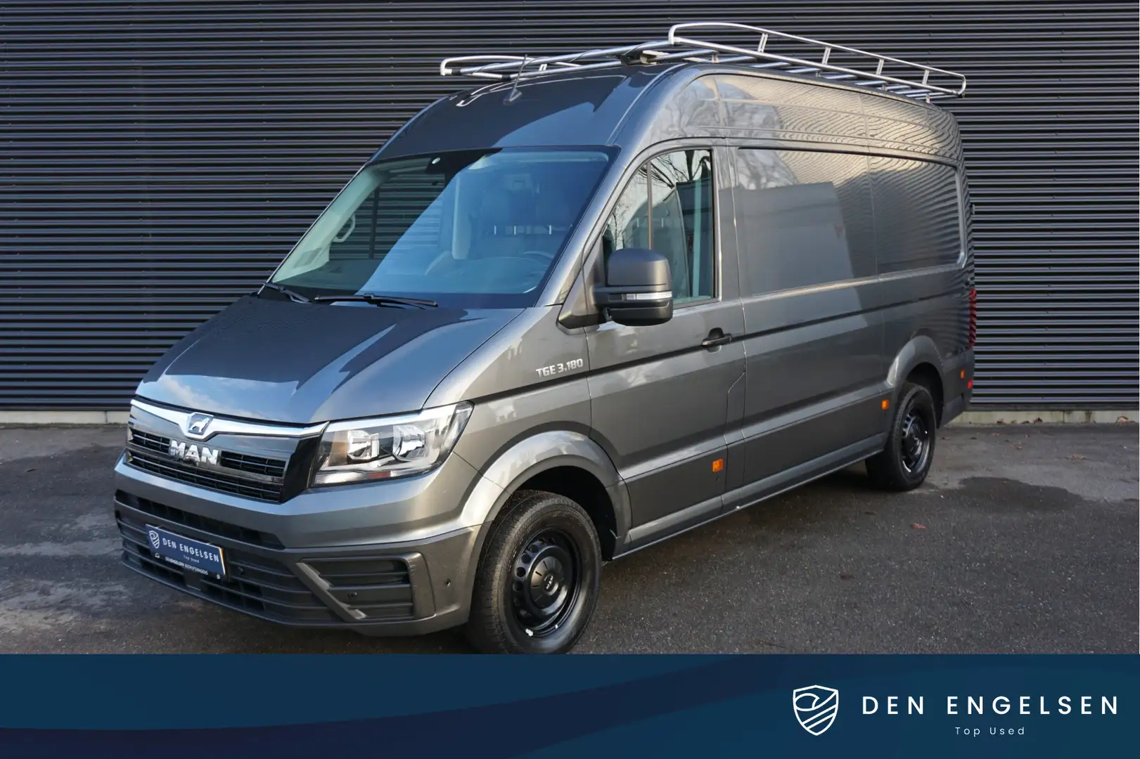 MAN TGE 3.180 177pk Automaat L3H3/L2H2 Navigatie Apple Car Gris - 1