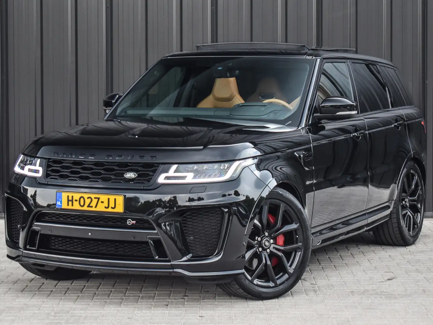 Land Rover Range Rover Sport 5.0 V8 SC SVR | PANORAMADAK | MERIDIAN SURROUND | Zwart - 2