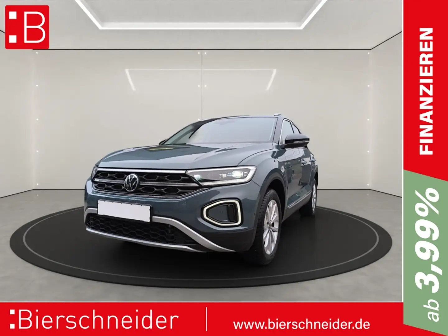 Volkswagen T-Roc 1.5 TSI DSG Style NAVI AHK ACC Schwarz - 1