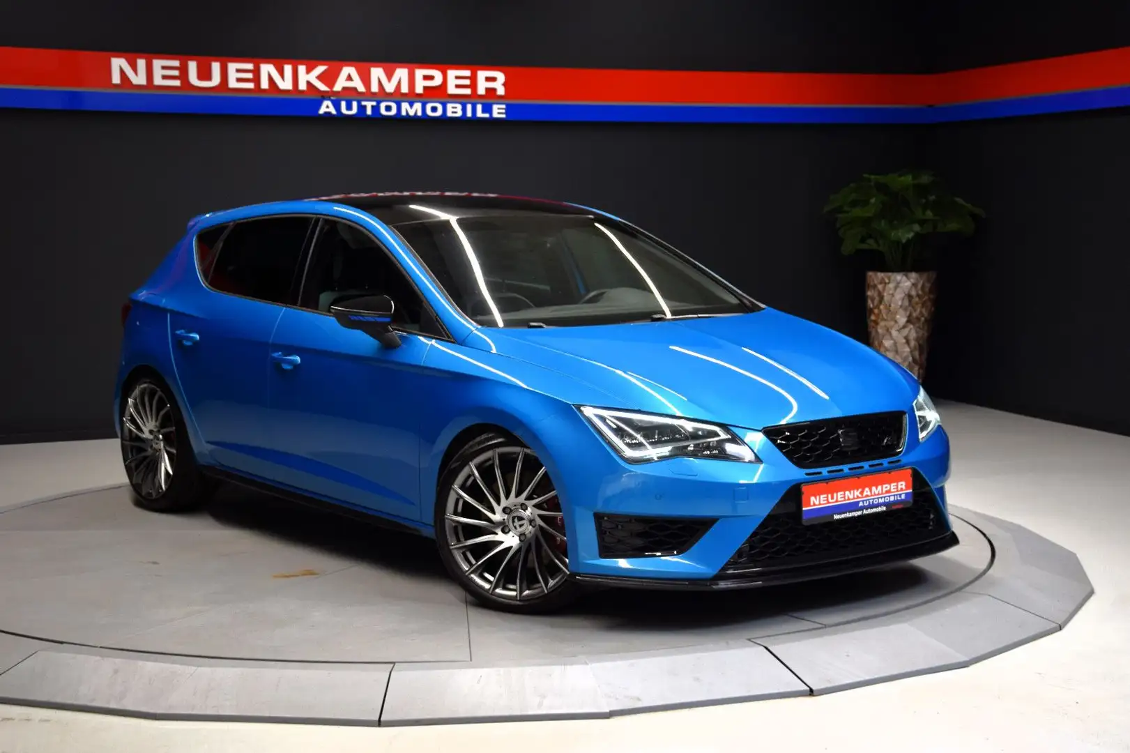 SEAT Leon Cupra 290 Dynamic-Paket Sonderlackierung Blau - 1