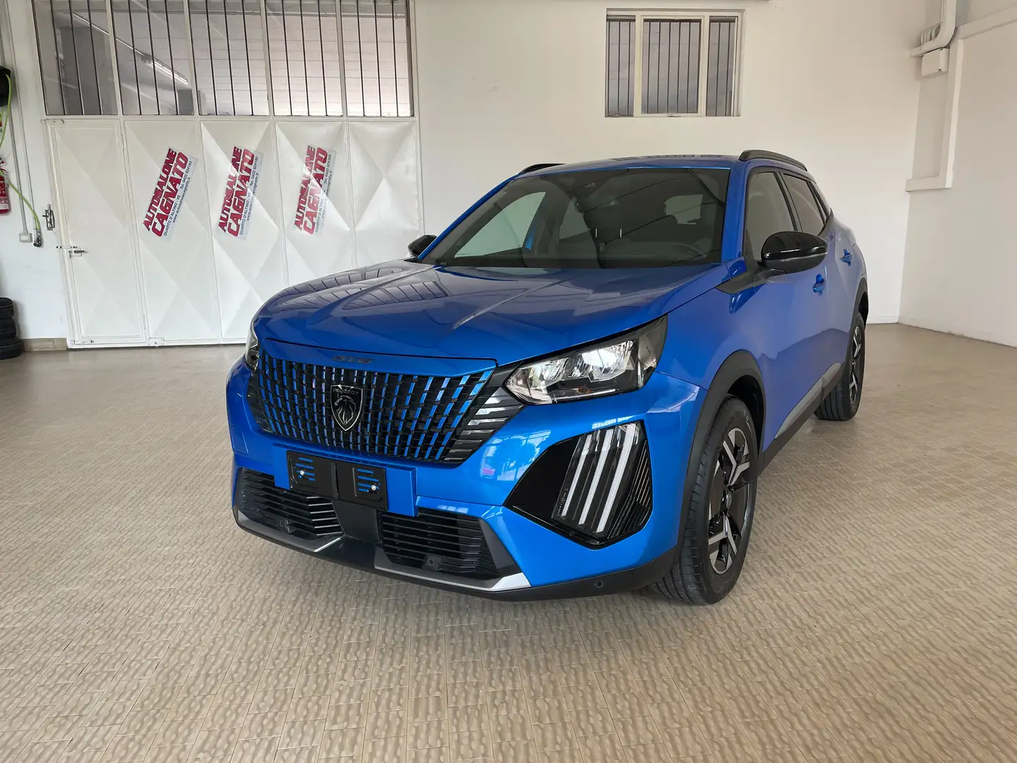 Peugeot 2008 1.2 Allure 100cv Navi Telecamera Sensori Km17000 Bleu - 2