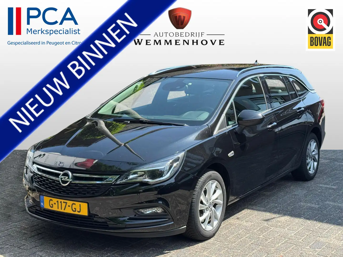 Opel Astra Sports Tourer 1.0 Turbo Business Executive Airco/E Noir - 1