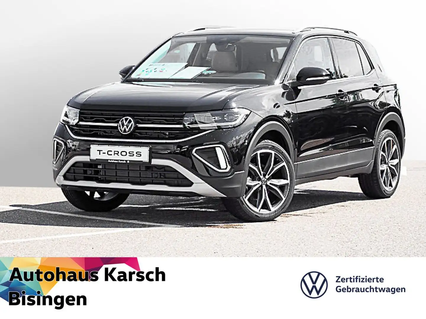 Volkswagen T-Cross Style 1.0 TSI DSG  AHK, NAVI, IQ.DRIVE LED Black - 1
