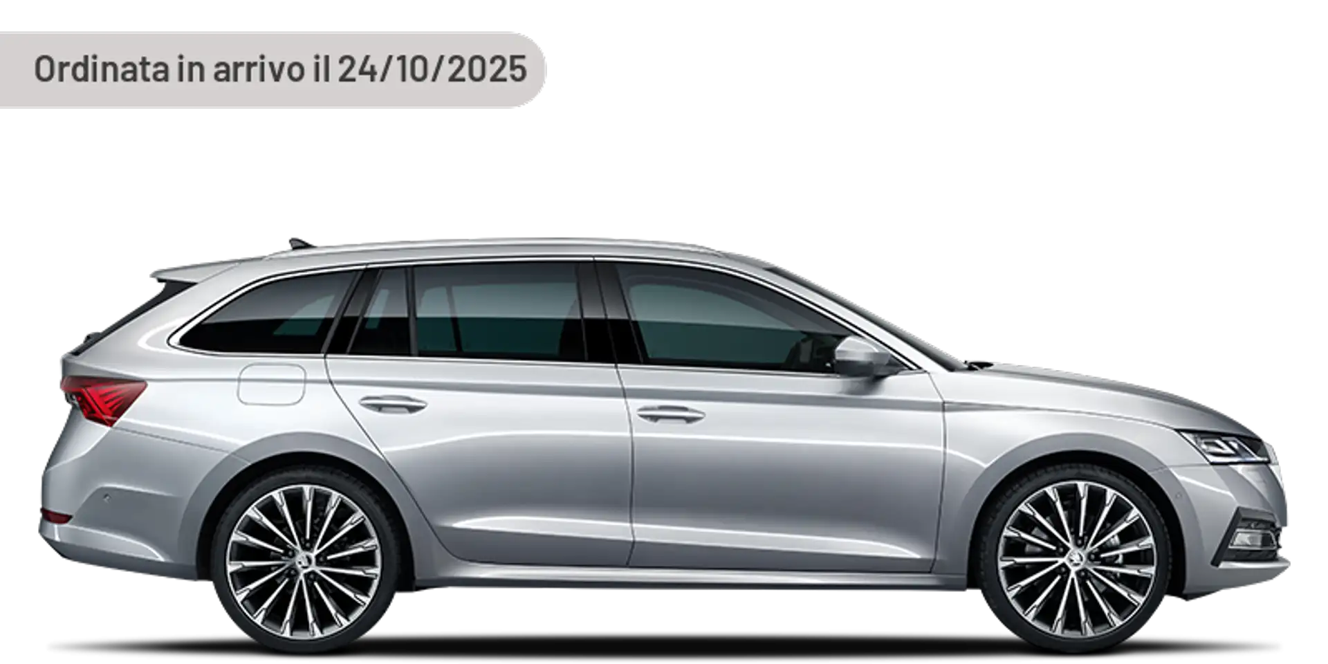 Skoda Octavia 1.5 TSI ACT Hybrid 115 CV DSG Wagon Style Argento - 1