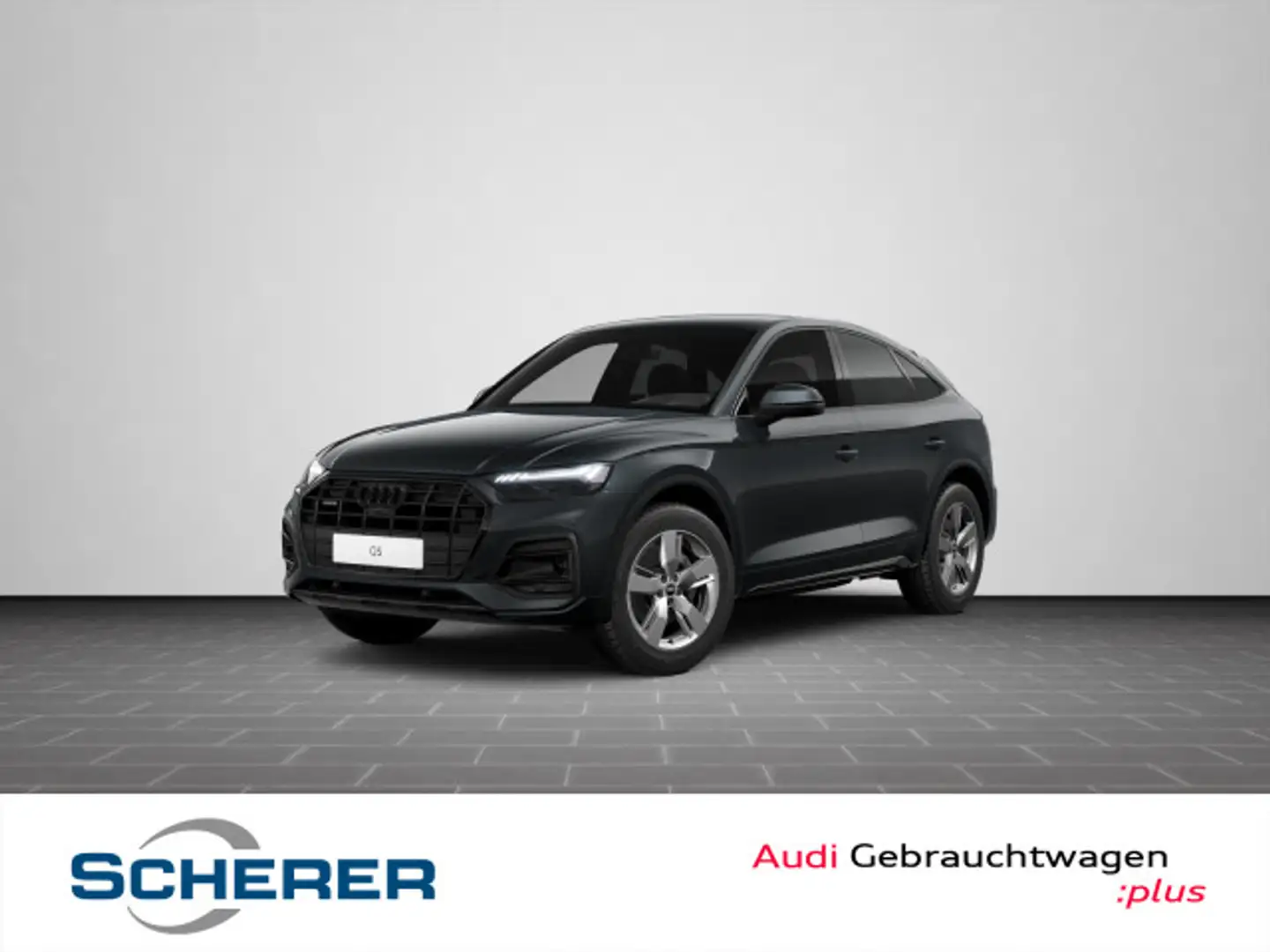Audi Q5 45 TFSI S tronic qua. MATRIX AHK 36 Grau - 1