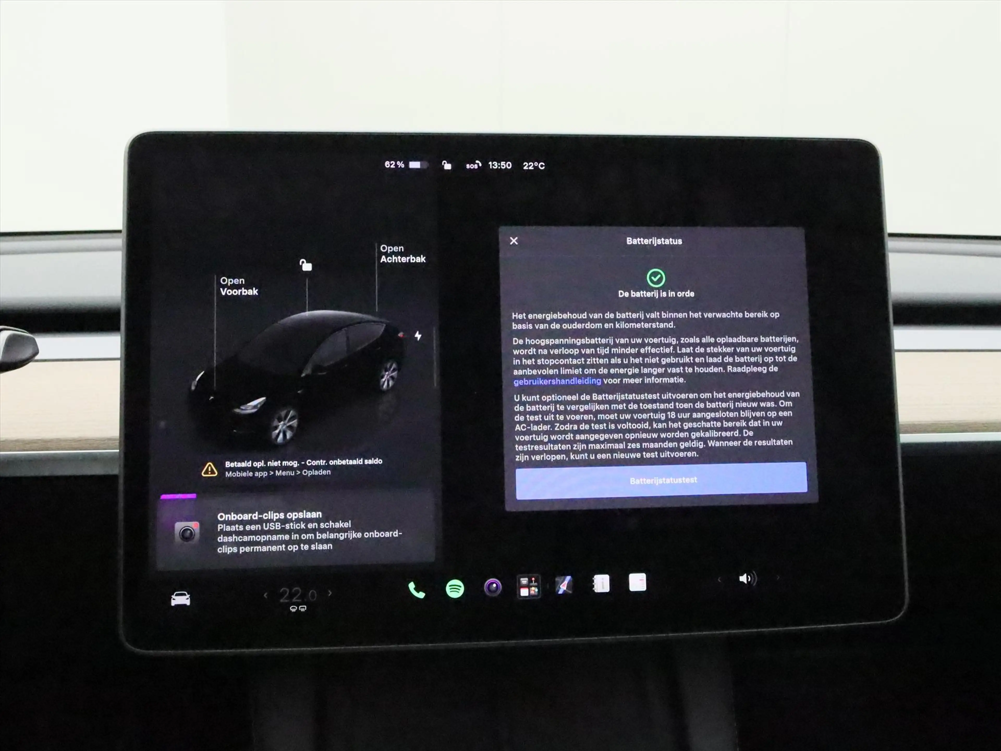 Tesla Model Y Long Range AWD 75kWh 351pk AMD RYZEN 92,5% SoH [ A — photo 24