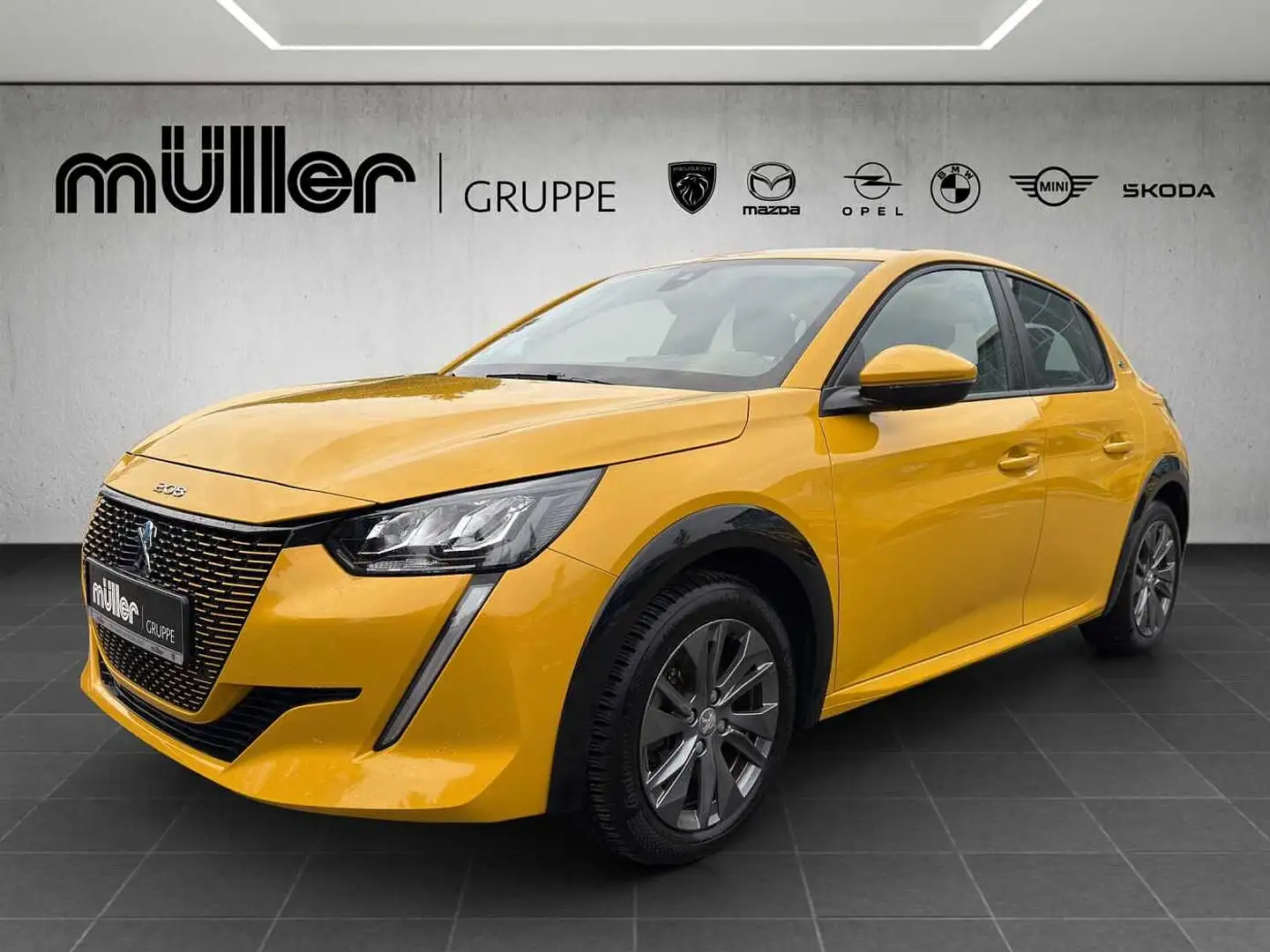 Peugeot 208 Elektro 136 Active Jaune - 1