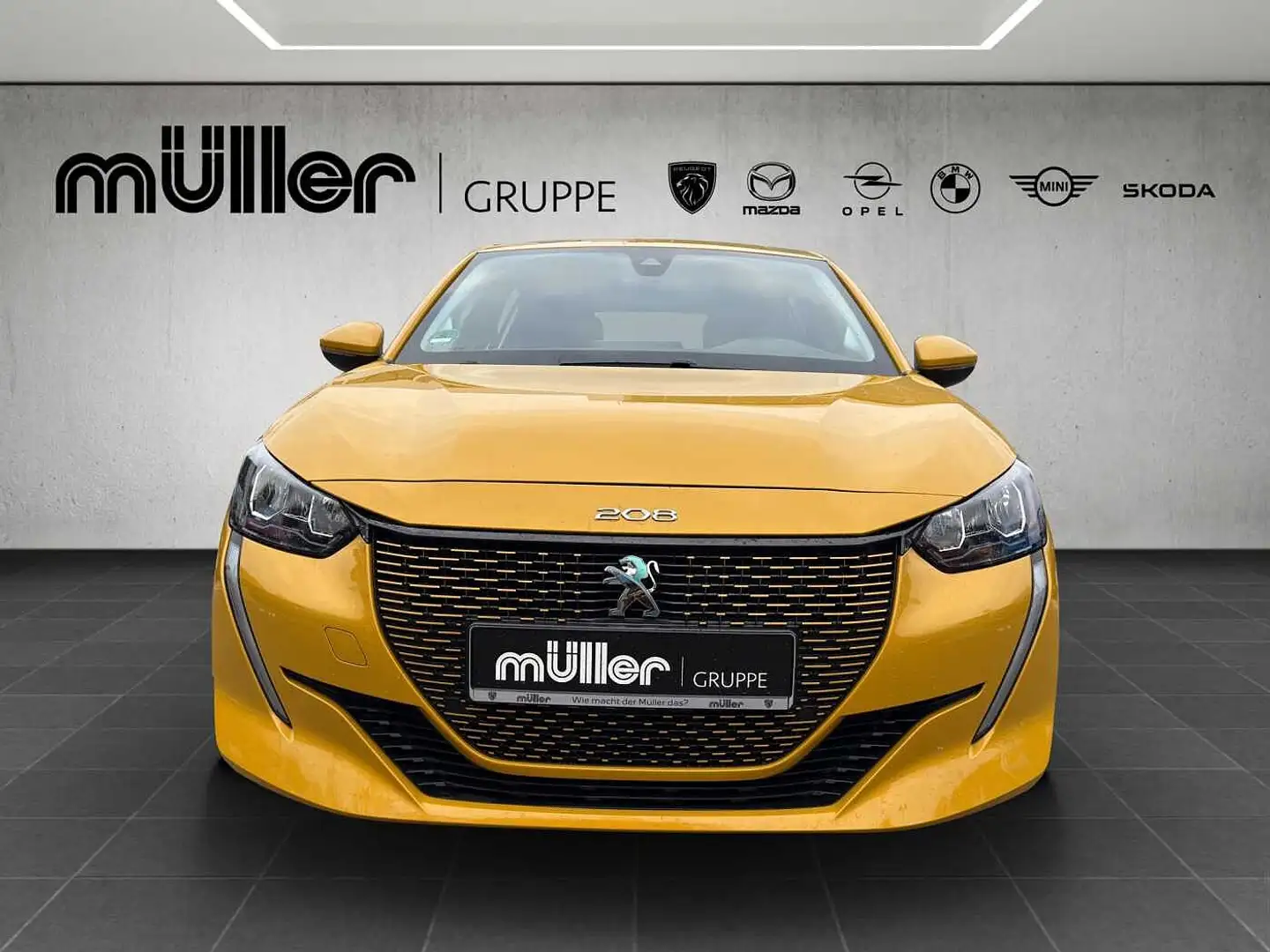 Peugeot 208 Elektro 136 Active Jaune - 2
